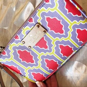 Kate Spade Cabana Tile Wristlet